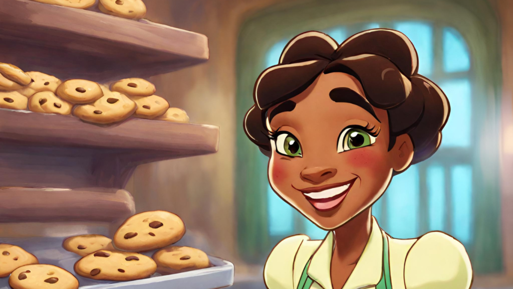 What are Tiana's plans for the future of her cookie business?
